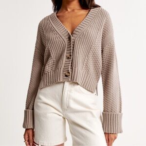 Abercrombie Seed Stitch Cardigan